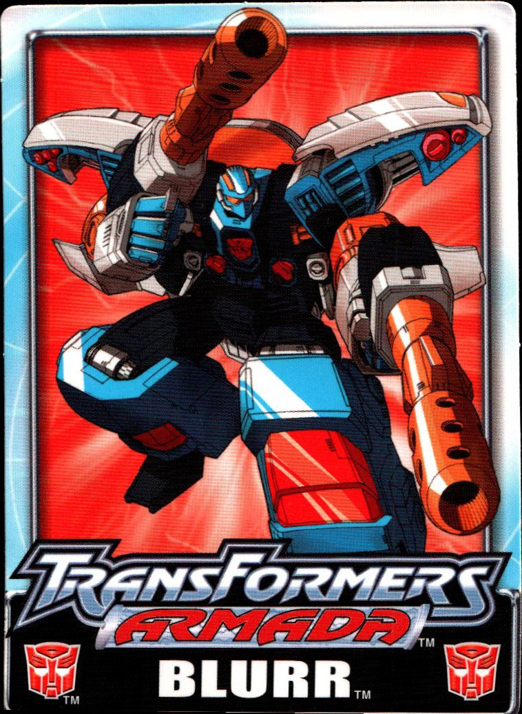SuperCons Blurr with Incinerator (Transformers, Armada, Autobot)